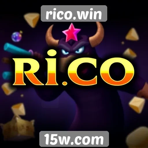 Variedade de jogos disponíveis no rico.win